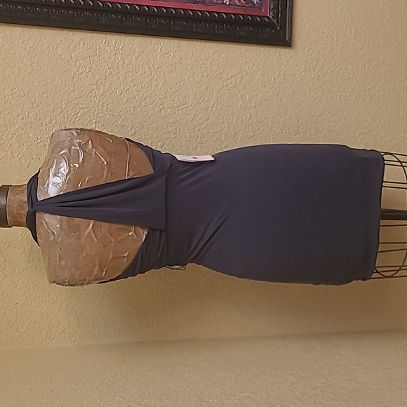 NWT WOMENS GUESS JOAN HALTER DRESS SIZE XS (NO BELT) - Picture 6 of 8